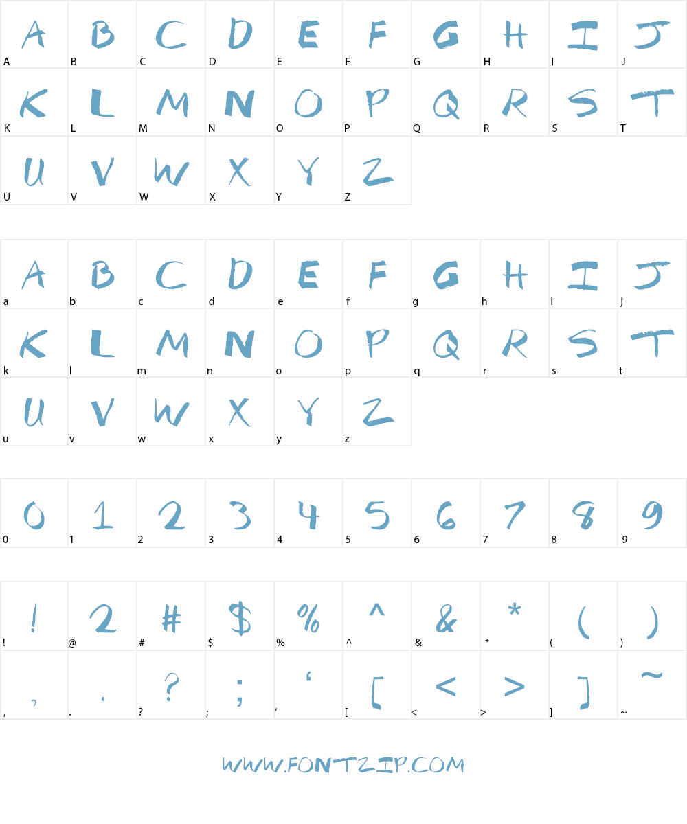 Mf Break The Rules Font Character